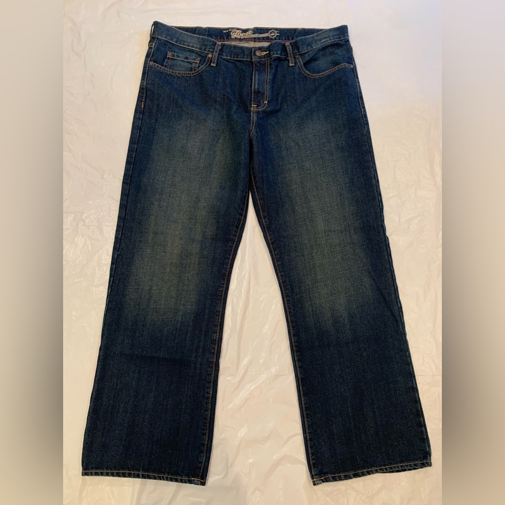 Old Navy Loose Dark Wash Men's Jeans 40x32